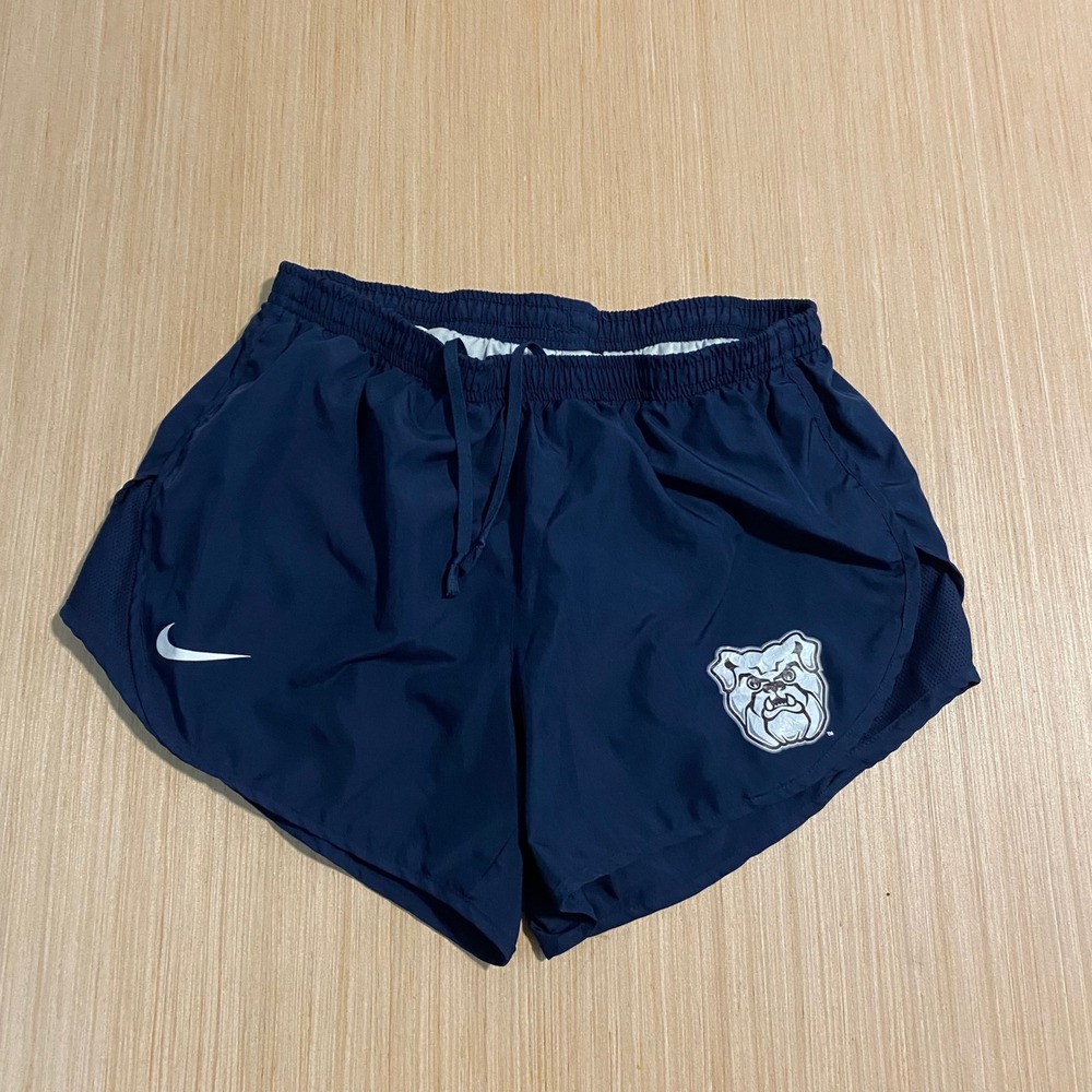 Nike Dri-FIT Butler University Bulldogs Navy Blue Running Shorts Womens small